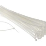 POWERTECH δεματικά καλωδίων TIES-018, 120x3mm, λευκά, 100τμχ