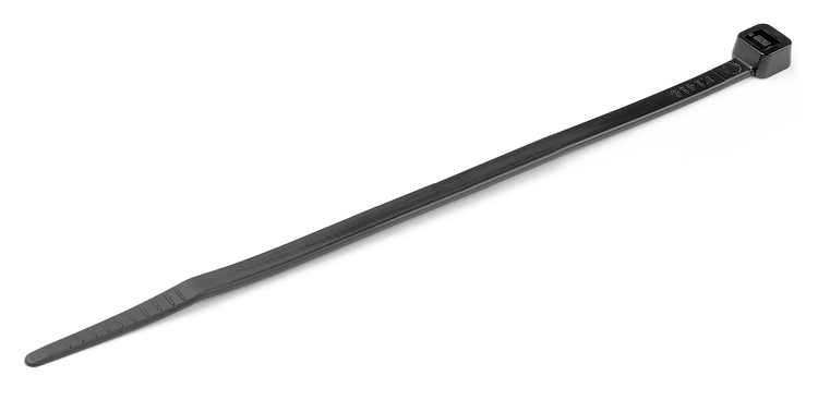 TIES-042.jpg POWERTECH δεματικά καλωδίων TIES-042, 150x2.5mm, μαύρα, 100τμχ