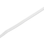 POWERTECH δεματικά καλωδίων TIES-045, 150x3.6mm, λευκά, 100τμχ