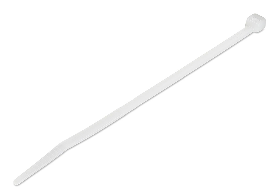 TIES-055.jpg POWERTECH δεματικά καλωδίων TIES-055, 300x4.8mm, λευκά, 100τμχ