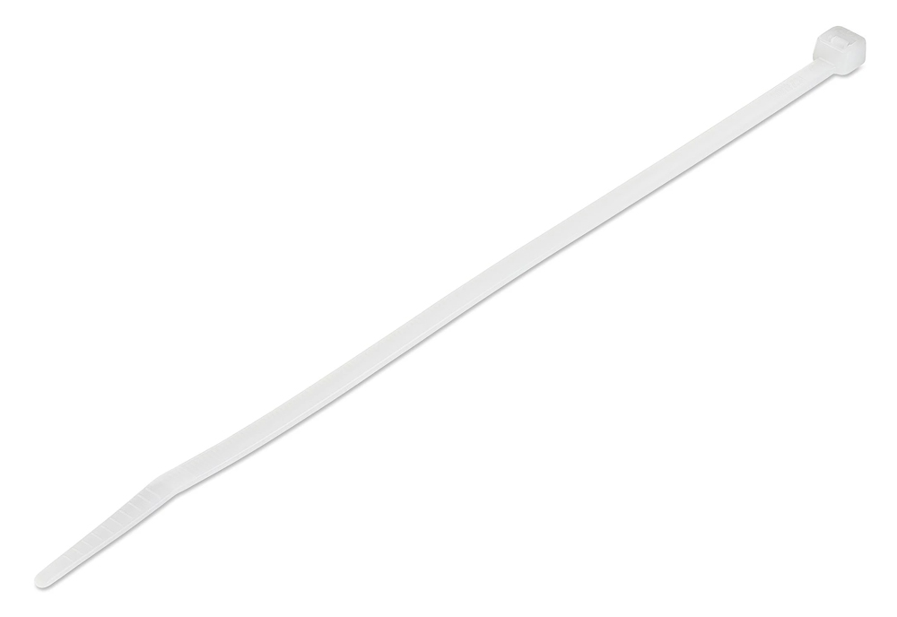 TIES-061.jpg POWERTECH δεματικά καλωδίων TIES-061, 400x7.5mm, λευκά, 100τμχ
