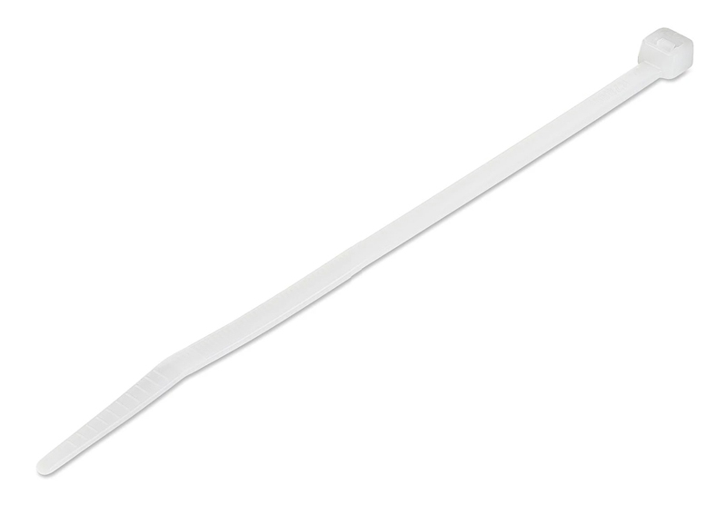 TIES-065.jpg POWERTECH δεματικά καλωδίων TIES-065, 200x6.0mm, λευκά, 100τμχ