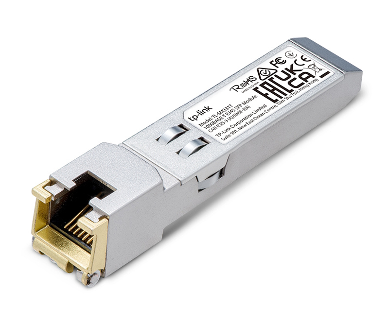 TL-SM331T.jpg TP-LINK 1000BASE-T RJ45 SFP Module TL-SM331T, έως 100m, Ver. 1.0