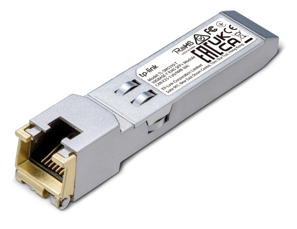 TP-LINK 10G BASE-T RJ45 SFP+ Module TL-SM5310-T, έως 30m, Ver. 1.0