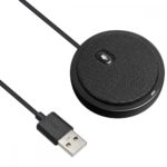 CMTECK επιτραπέζιο μικρόφωνο UM02, omnidirectional, USB, μαύρο
