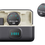 UPTECH ασύρματα μικρόφωνα UPWS-08 με θήκη φόρτισης, USB-C, 2.4GHz, μαύρο