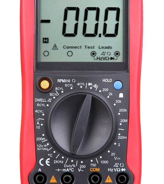 UNI-T ψηφιακό πολύμετρο αυτοκινήτων UT107, RPM/Dwell, test μπαταρίας