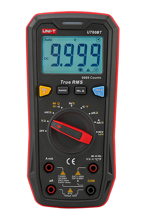 UT60BT.jpg UNI-T ψηφιακό πολύμετρο UT60BT, 1000V AC/DC, NCV, Bluetooth, True RMS