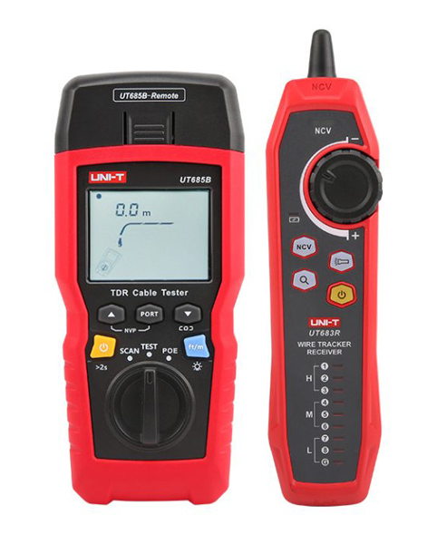 UT685B-KIT.jpg UNI-T tester καλωδίων δικτύου UT685B KIT, TDR