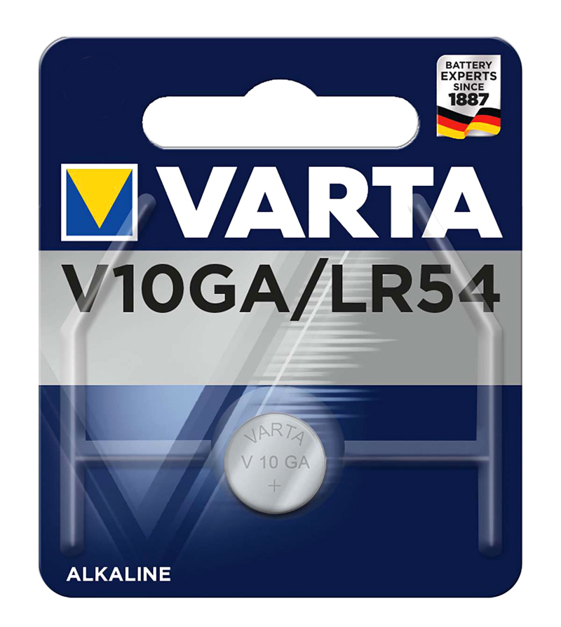 V10GA-LR54.jpg VARTA αλκαλική μπαταρία LR54, 1.5V, 1τμχ