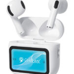 CELEBRAT earphones με θήκη φόρτισης W76, True Wireless, 13mm, 25/300mAh, λευκά
