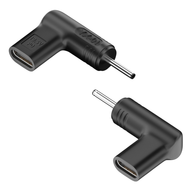 POWERTECH αντάπτορας τροφοδοσίας laptop YX-01, USB-C σε Samsung 3x1.1mm, μαύρος