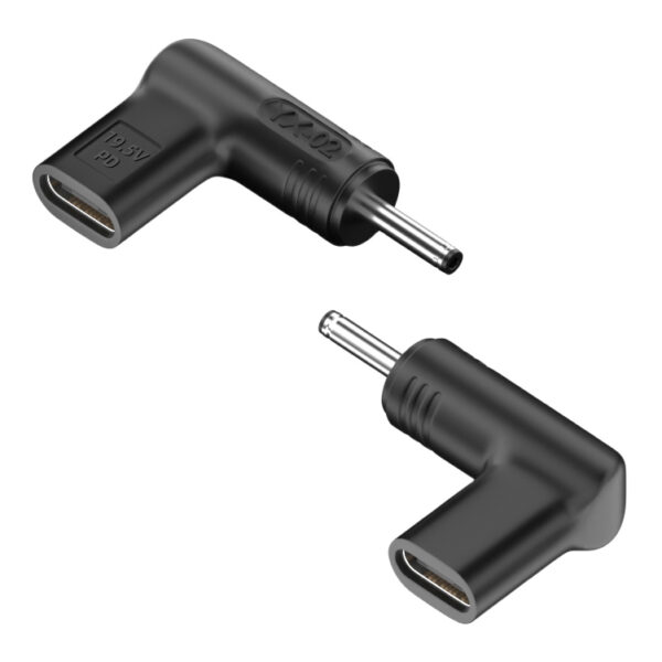 POWERTECH αντάπτορας τροφοδοσίας laptop YX-02, USB-C σε 3.5x1.35mm, μαύρος
