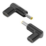 POWERTECH αντάπτορας τροφοδοσίας laptop YX-04, USB-C σε HP 4.8x1.7mm, μαύρος