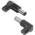 POWERTECH αντάπτορας τροφοδοσίας laptop YX-08, USB-C σε Dell 7.4x5mm, μαύρος