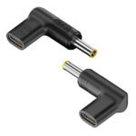 POWERTECH αντάπτορας τροφοδοσίας laptop YX-16, USB-C σε Samsung 5.5x3mm, μαύρος