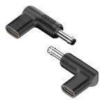 POWERTECH αντάπτορας τροφοδοσίας laptop YX-17, USB-C σε HP 4.8x1.7mm, μαύρος