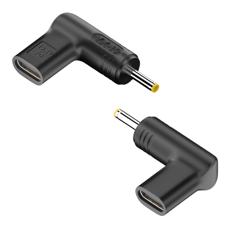 YX-19.jpg POWERTECH αντάπτορας τροφοδοσίας laptop YX-19, USB-C σε Asus 2.5x0.7mm, μαύρος