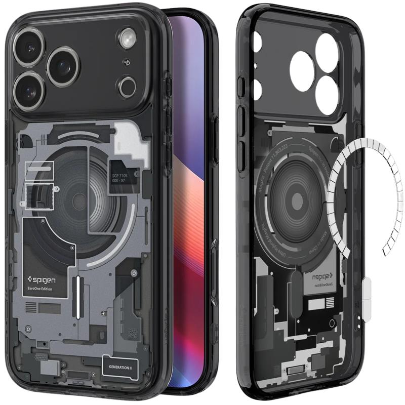 d1435bf78c674ddd88ac30d92901b1c0_original.jpg Θήκη TPU & PC Spigen Apple iPhone 18 Pro Max/ 17 Pro Max MagSafe Ultra Hybrid Zero One Μαύρο