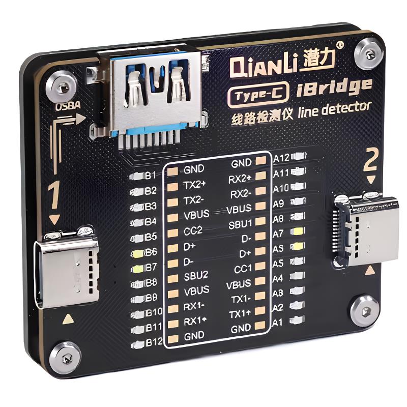 Εργαλείο Ελέγχου Καλωδίων USB A & USB C QianLi iBridge