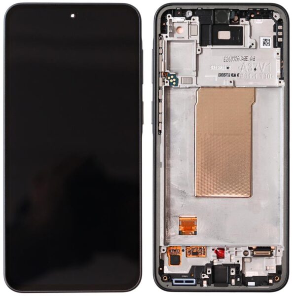 Οθόνη με Touch Screen & Μπροστινή Πρόσοψη Samsung A376 Galaxy A37 5G Γκρι (Original)