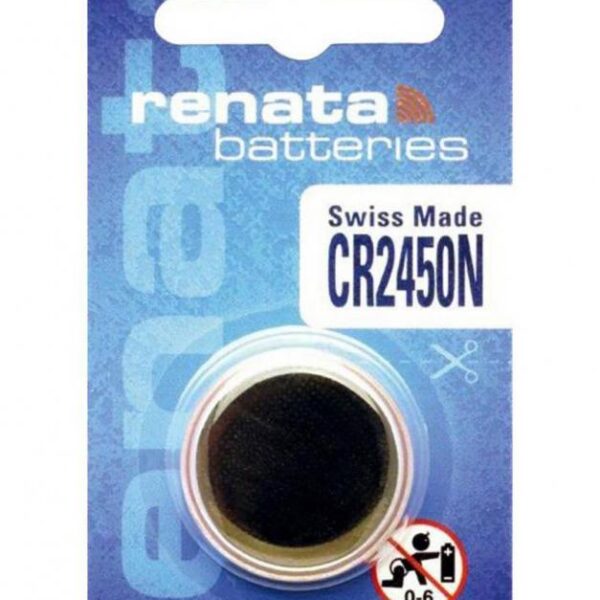Buttoncell Lithium Electronics Renata CR2450N Τεμ. 1