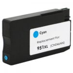 Μελάνι HP Συμβατό 951XL Σελίδες:1500 Cyan για Officejet PRO 251dw , 276dw MFP, 8100, 8600, 8610, 8620, 8630 e