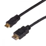 Καλώδιο σύνδεσης Akyga HDMI / mini HDMI AK-HD-10M ver.1.4 Μήκους 1m