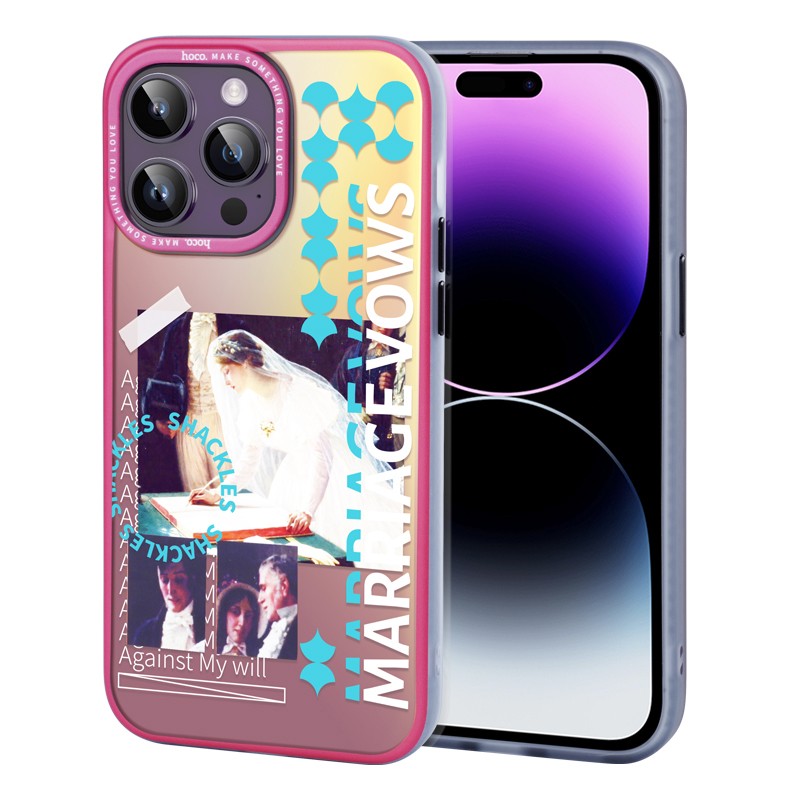 39202.jpg Θήκη Hoco Cool Me Series για Apple iPhone 14 Pro Max Original Pattern D