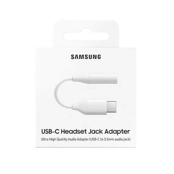 Αντάπτορας Samsung USB-C σε 3.5mm Θηλυκό EE-UC10JUWEGUS Λευκό