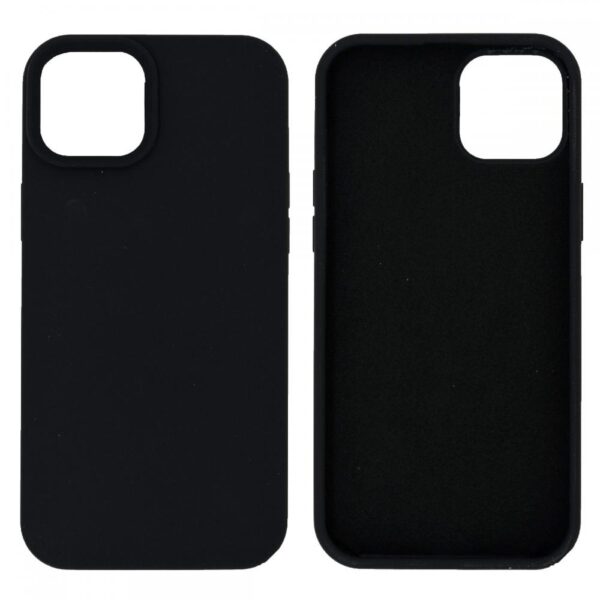 Θήκη Ancus Silicon Liquid για Apple iPhone 15 Plus Μαύρο