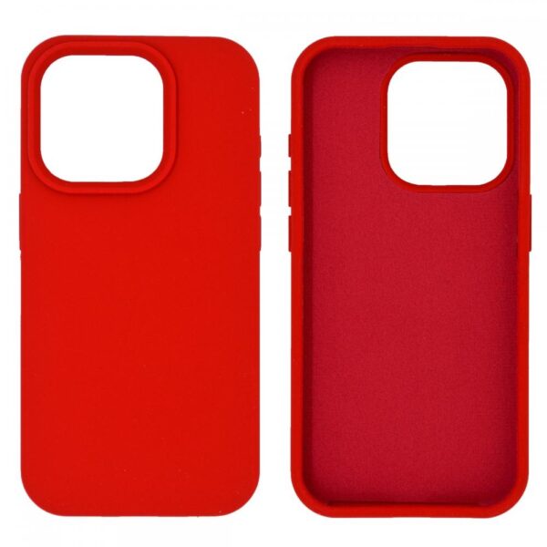 Θήκη Ancus Silicon Liquid για Apple iPhone 15 Pro Κόκκινο