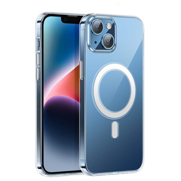 Θήκη Hoco AS4 High Clear Magnetic Primary series για Apple iPhone 15 Plus MagSafe Διάφανη