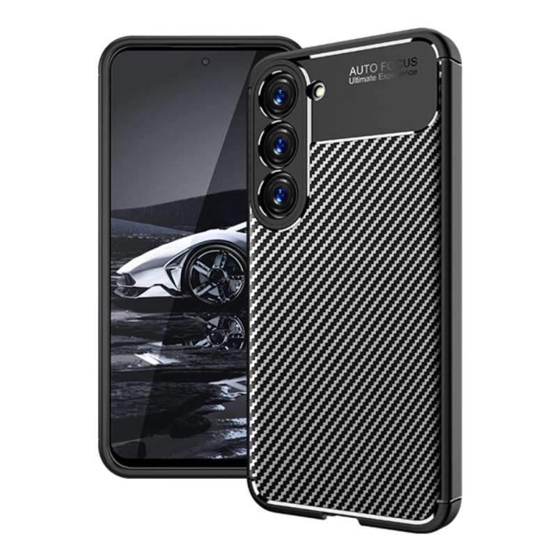 Θήκη Ancus AutoFocus Carbon Fibe για Samsung SM-S916B Galaxy S23+ 5G Μαύρη