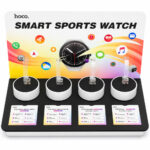 Hoco HN21 Smart Watch Display Stand για Y12 Y14 Y15 και Y12 Ultra με Ταμπελάκια Πληροφοριών