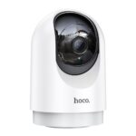 Wi-Fi Κάμερα Ασφαλείας Hoco D1 Indoor PTZ HD Camera με Οριζόντια Γωνία Θέασης 355° Κάθετη Γωνία Θέασης και Υποδοχή Micro SD