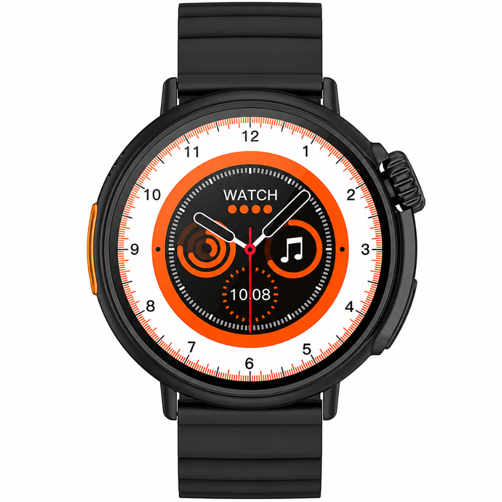 Smartwatch Hoco Y18 IP67 IPS Οθόνη 1.52" 300mAh V5.1 με Δυνατότητα Κλήσεων Μαύρο