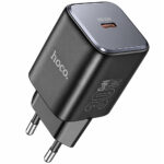 Φορτιστής Ταξιδίου Hoco N43 Vista με USB-C PD30W GaN Tech Small Size Μαύρος