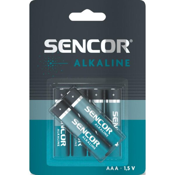 Μπαταρία Αλκαλική Sencor SBA LR03 size AAA Τεμ. 6
