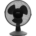 Επιτραπέζιος Ανεμιστήρας Sencor SFE 2311BK 30W Διάμετρου 23cm 2 Ταχυτήτων Μαύρος