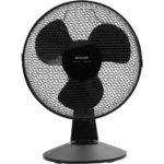 Επιτραπέζιος Ανεμιστήρας Sencor SFE 3011BK 35W Διαμέτρου 30cm με 3 Ταχύτητες και Δυνατότητα Περιστροφής 90° Μαύρος