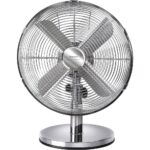 Επιτραπέζιος Ανεμιστήρας Sencor SFE 3040SL 35W Διαμέτρου 30cm με 3 Ταχύτητες και Σώμα απο Χρώμιο