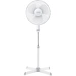 Ανεμιστήρας Δαπέδου Sencor SFN 4047WH-EUE3 50W 3 Ταχυτήτων Διάμετρου 40cm Λευκός