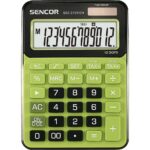 Αριθμομηχανή Dual 12 ψηφίων LCD Display Sencor SEC 372T/GN Πράσινο