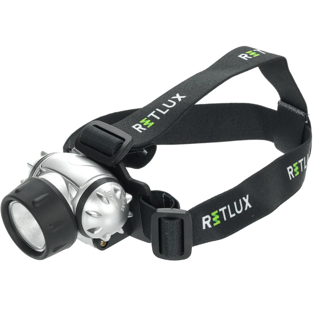 Φακός Κεφαλής Retlux RPL 501 150 Lumens IP 20 Απόσταση Δέσμης: 10m