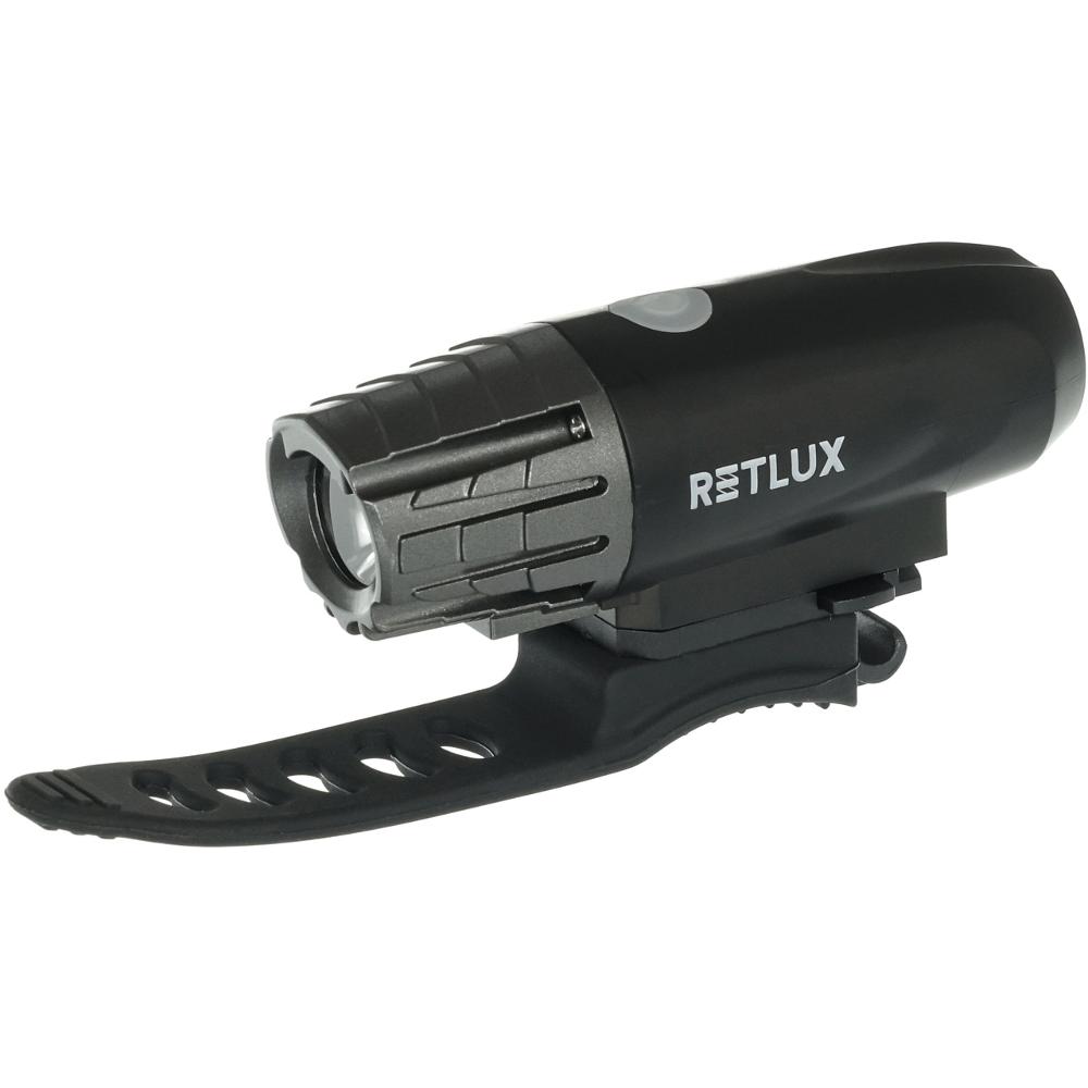 44392.jpg Επαναφορτιζόμενο Φώς Ποδηλάτου Retlux RPL 97 25 Lumens Απόσταση Δέσμης: 20m Αυτονομία: 2h Βάρος: 24gr IP X4