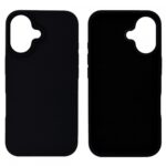 Θήκη Ancus Silicon Liquid για Apple iPhone 16 Μαύρη