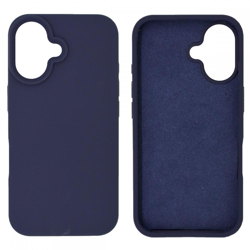 Θήκη Ancus Silicon Liquid για Apple iPhone 16 Μπλε