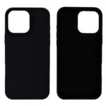 Θήκη Ancus Silicon Liquid για Apple iPhone 16 Pro Max Μαύρο