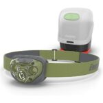 Φακός Κεφαλής Energizer Vision HD 3 Led 260 Lumens IPX4 με Θήκη Μετατροπής Φανού και μπαταρίες AAA Πράσινο